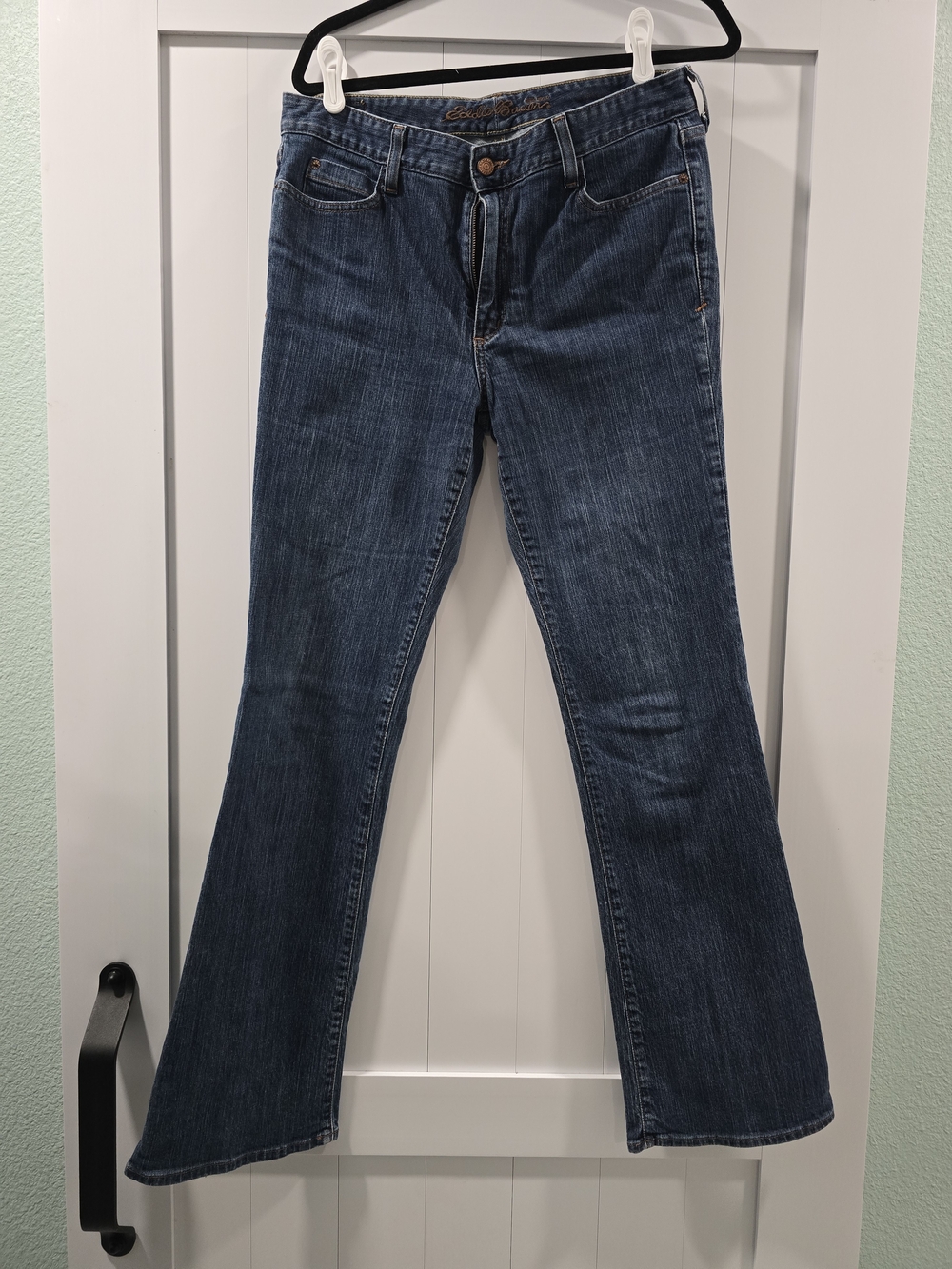 Eddie Bauer Dark Blue Flare Jeans